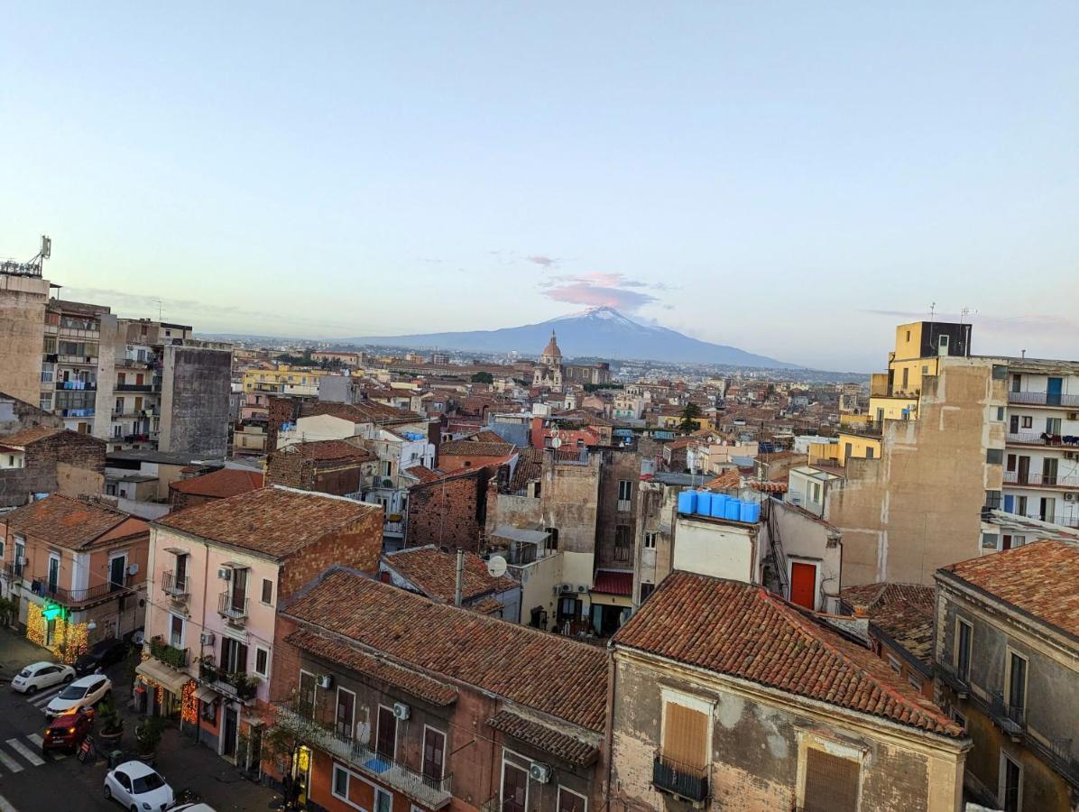 Bohemian Apartment Terrace Downtown Catania Luaran gambar