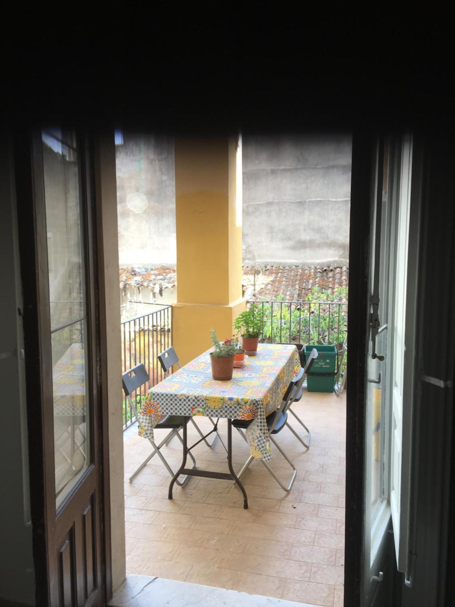 Bohemian Apartment Terrace Downtown Catania Luaran gambar